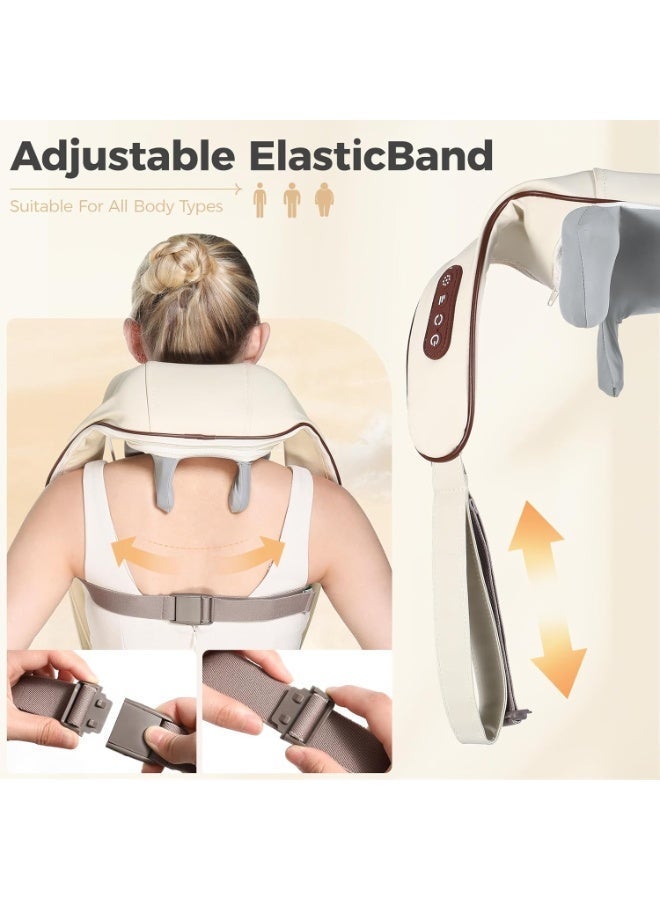 BIG CLICK Mini Neck Massager, Shiatsu Back Neck Massager with Heat, Electric Massager for Back & Shoulder, Massage Pillow for Neck, Back, Shoulder, Leg, Deep Massage at Home for Muscle Relaxation - Image 4